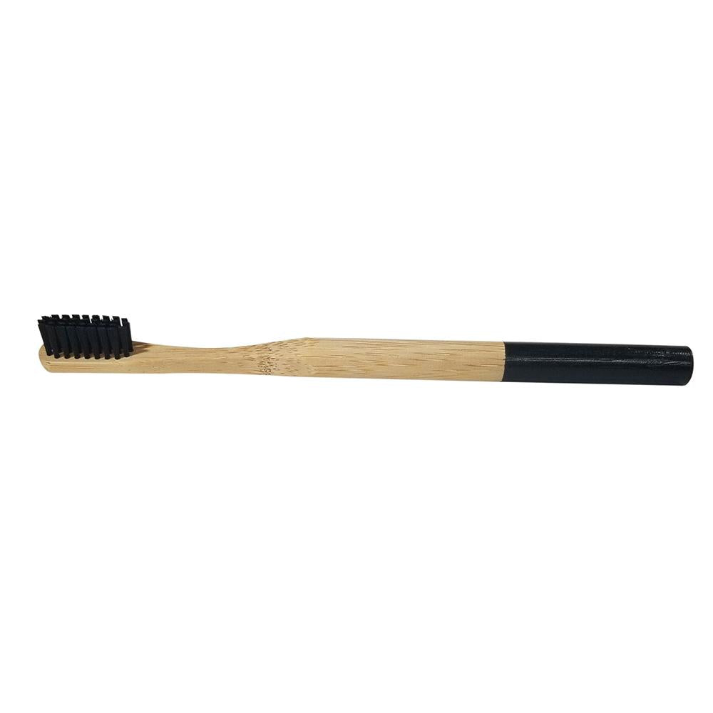 Charcoal Bristle Bamboo Toothbrush (Medium Bristle)