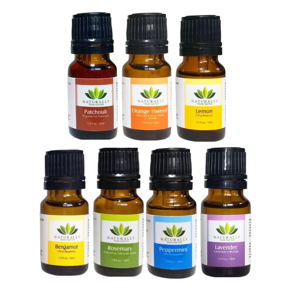 Includes 7 Key Essential Oils