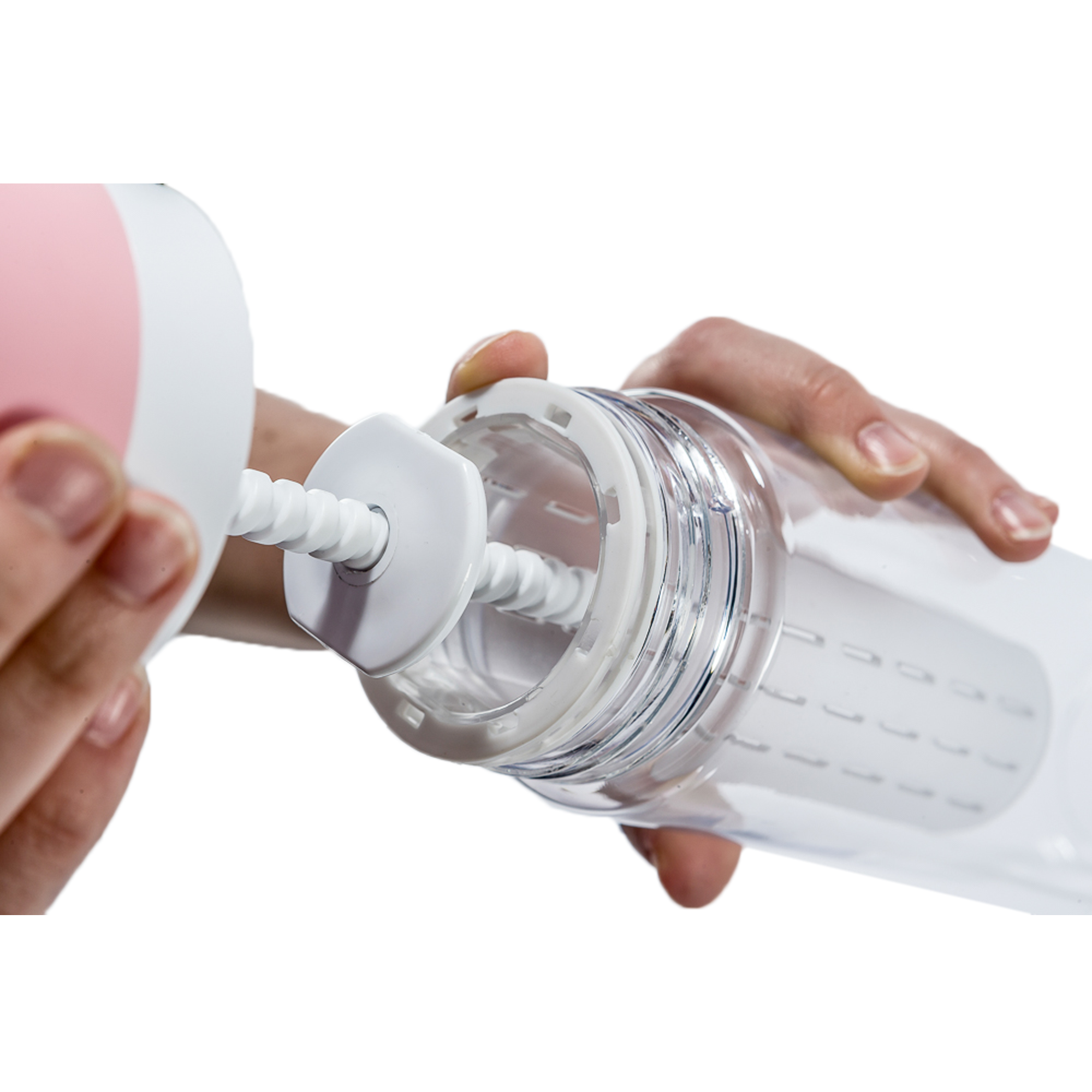 Pressa Bottle - Pink (Includes Bonus eBook "25 Fruit Infusion Water Recipes", a $7 value)