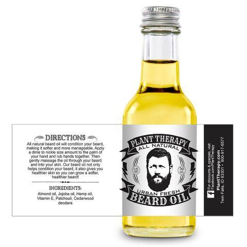 All Natural Beard Oil - Urban Fresh
