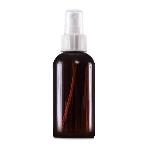 4 oz Amber PET (plastic) Empty Spray Bottle- Pack of 4