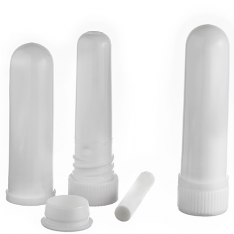 Personal, Portable Aromatherapy Inhaler (8 Multi-Color Pack)