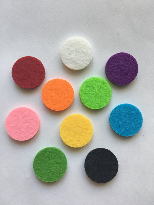 10 - 30mm Felt Oil Pads