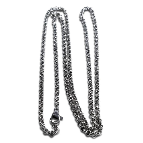 Premium 22" Stainless Steel Link Chain