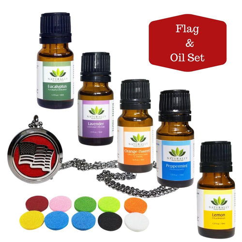 Flag and Oil Set