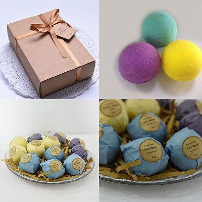 6 Pack Homemade Bath Bomb Gift Set