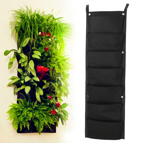 7-Pocket Felt Vertical Garden